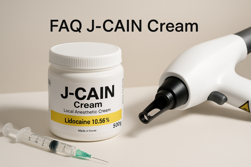 FAQ crème anesthésiante J-cain