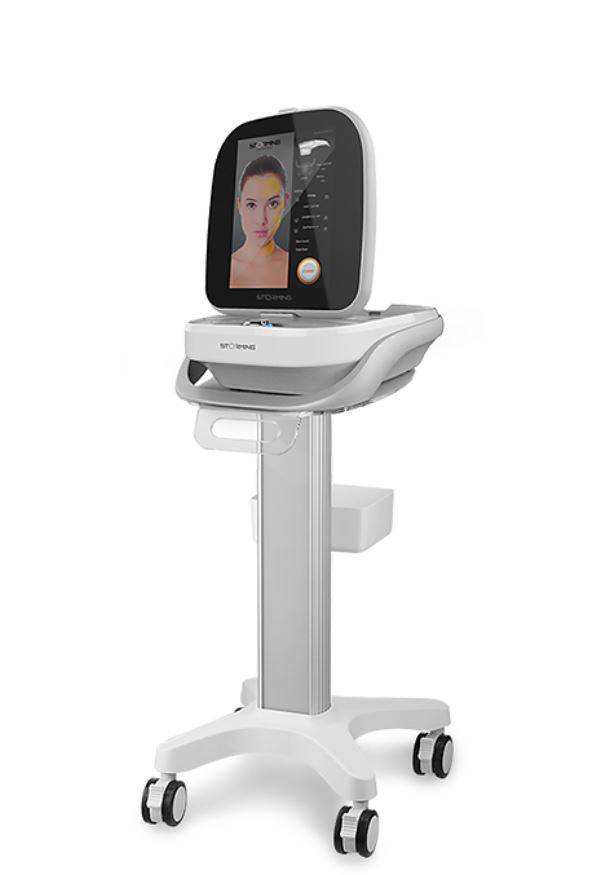 Appareil HIFU à ultrasons focalisés pour traiter le relâchement cutané : Le Storm